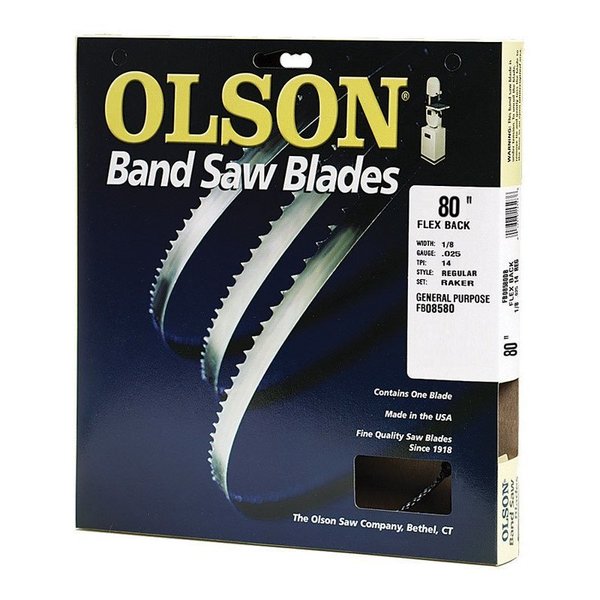 Olson Saw Blade Band 1/8"X80" 14T FB08580DB